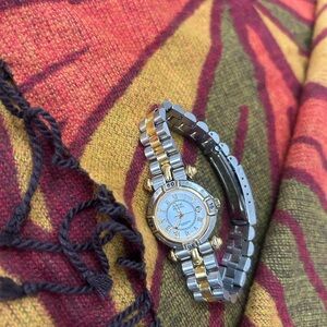 Anne Klein Two-Tone Gold and Silver Women's Watch